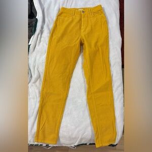 BDG Golden Yellow Corduroy Pants